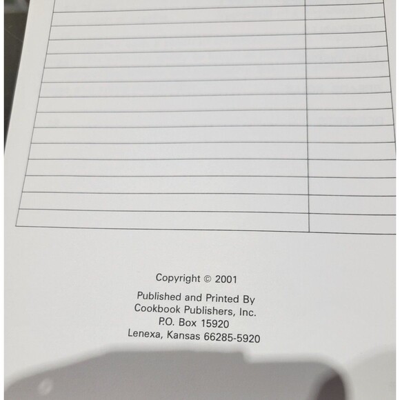 Superb Cooks of Marion County Cookbook 2001 Spiral Jefferson Texas - Picture 6 of 7